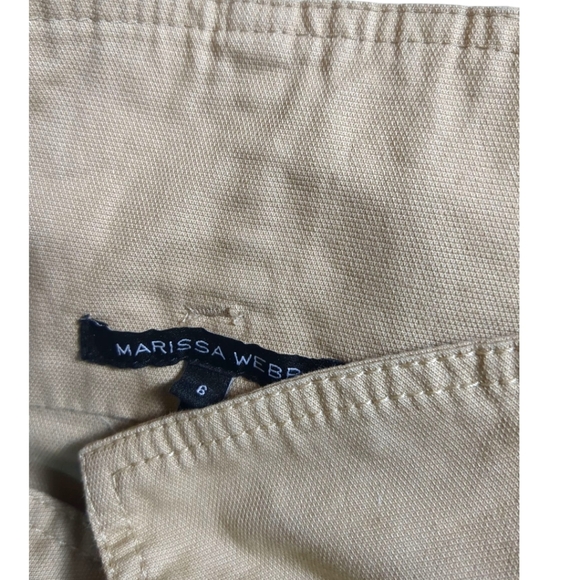 Marissa Webb Gia Pants / Trousers in Sandshell SZ 6 Paper bag Waist Ret$450 - Picture 12 of 12
